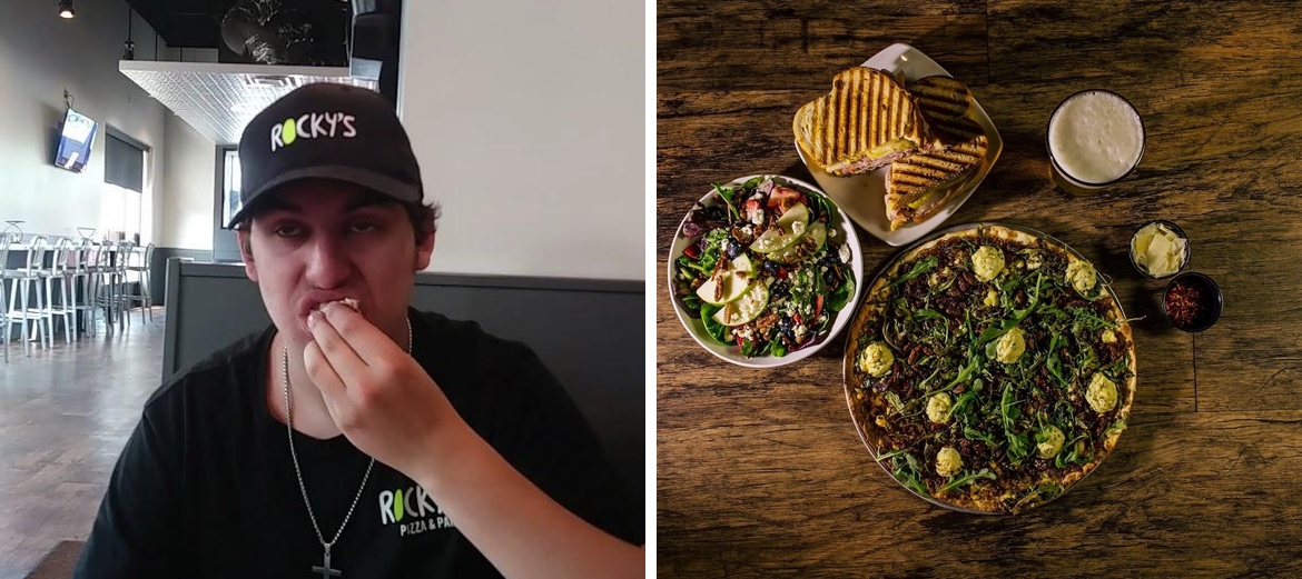 Rocky's Pizza & Panini Menu